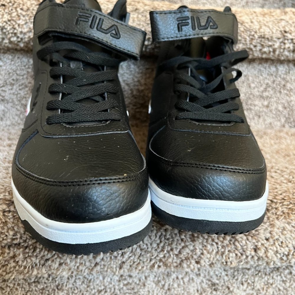 Fila Men's Black A-High Top Sneakers - Picture 4 of 12